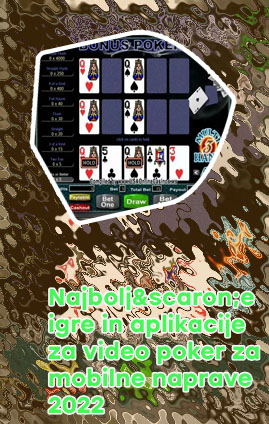 Internetni video poker bonusi