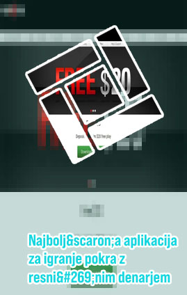 Poker za 20€ bonusi