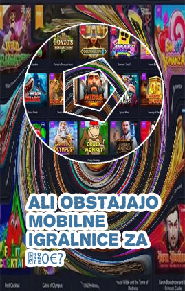 Sloti za 10€ bonusi
